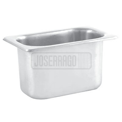 Azafate en acero 1/9 GN x 10 cm - M-C29100