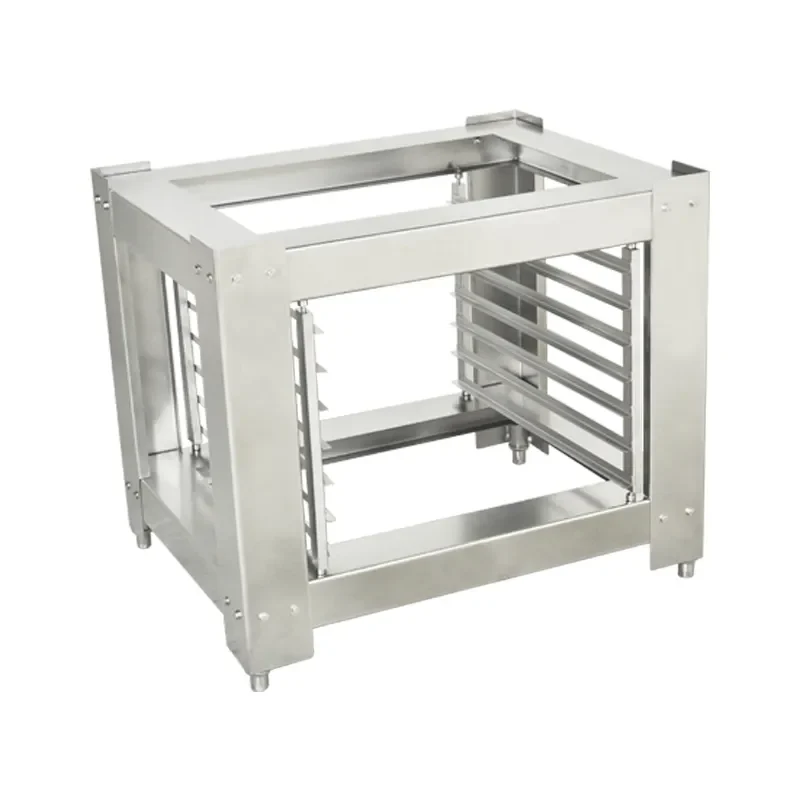 Base de acero inoxidable para horno industrial.
