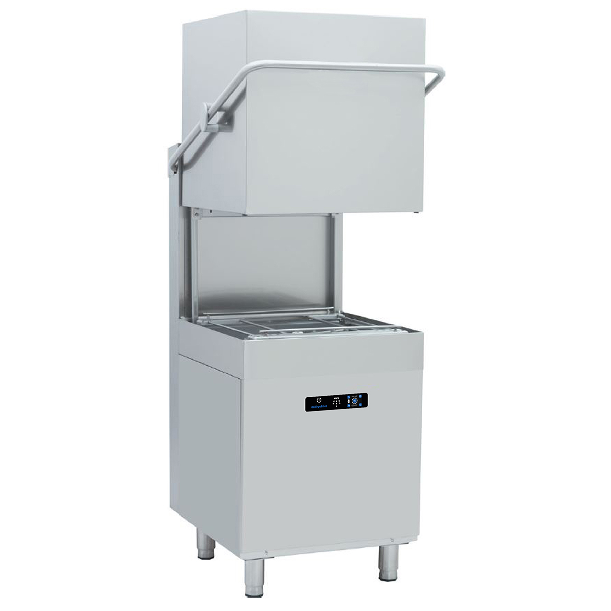 Lavavajillas industrial abierto para cocina comercial